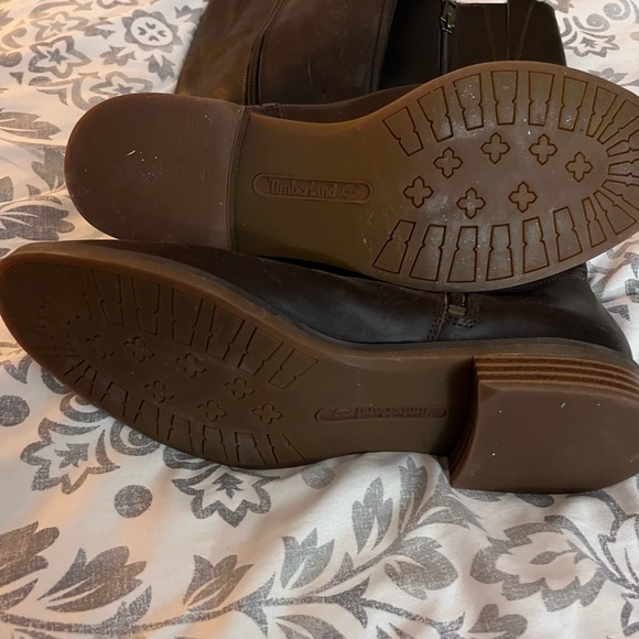 Timberland tall brown boots - never worn - size 10 ladies - Picture 3 of 5